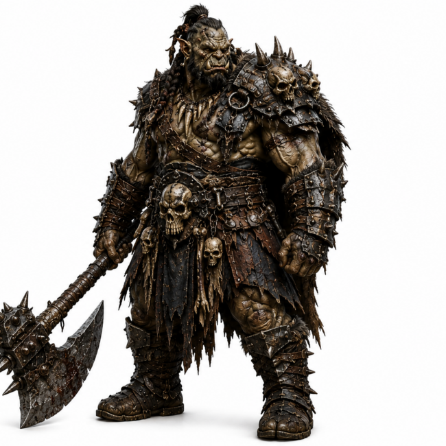 Kragary ORC WARLORD 3D model