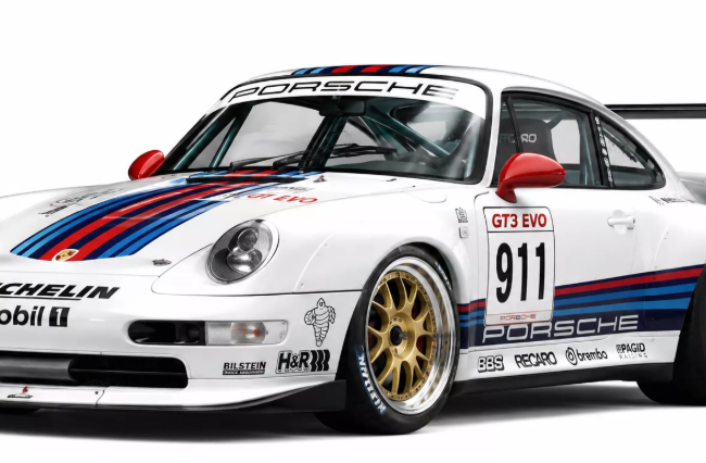 Porsche 993 GT3 EVO Racing Car 3D model