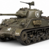 char américain Sherman ww2