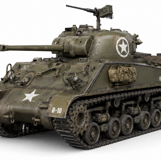 char américain Sherman ww2