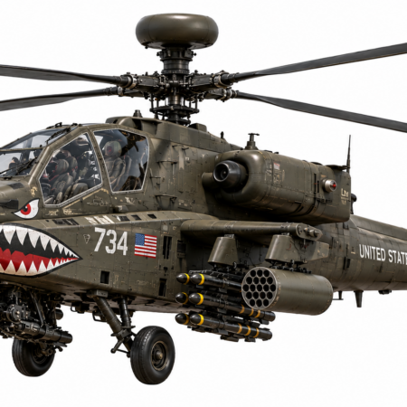 Hélicoptère de combat Apache AH-64